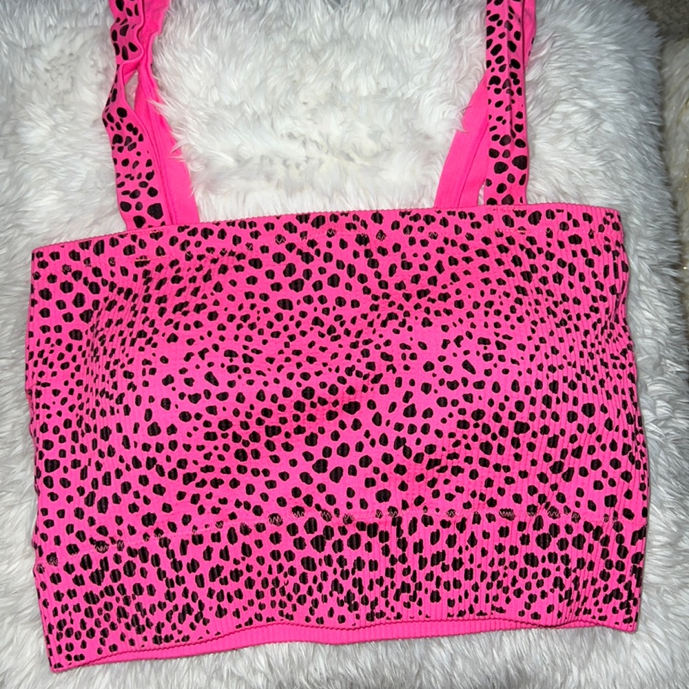 New pink crop top